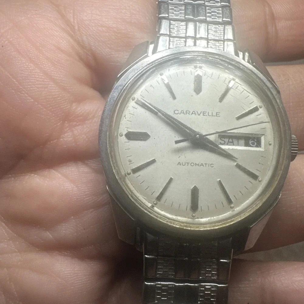 Works Vintage 1969 Caravelle M9 Automatic Men's‎ watch 11 OKAC Swiss 34mm Fit 8